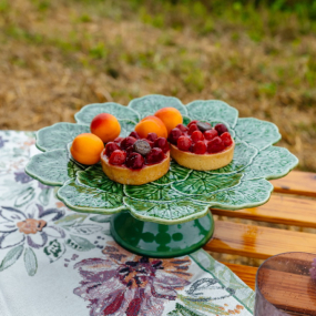 Блюдо для торта на ножке Sardinheira 33х13 см