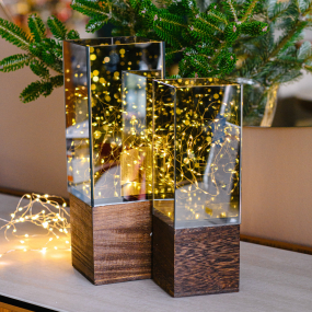 Фигурка "Фонарь" Christmas Bliss 35,5 см с подсветкой