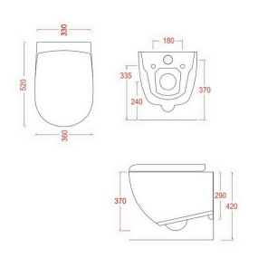 Унитаз подвесной Artceram File 2.0 FLV004_01;30, с сиденьем, белый