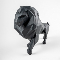 Статуэтка "Лев оригами" 28х48х14 см