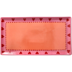 Блюдо прямоугольное Heart 32х17 см
