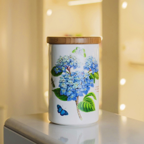 Емкость для хранения "Гортензия" 20 см