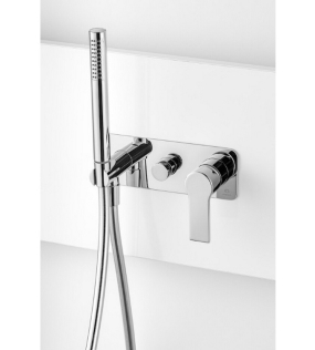 Внешняя часть iB Rubinetti WhyNot EWN314CC смесителя для душа, хром