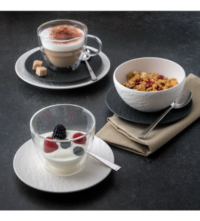 Блюдце для чашки эспрессо Manufacture Rock Blanc, 12 см