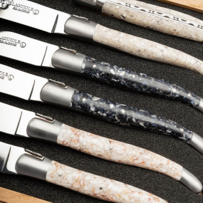 Набор ножей для стейка Laguiole en Aubrac, 6 шт, ручка - раковина