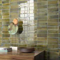 Плитка керамическая Equipe Hanoi 6,5х20, Arco Wild Olive, 8 мм