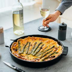 Форма для выпечки тарта Appolia 30 см, цвет графит