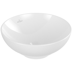 Раковина накладная Villeroy & Boch Loop & Friends 38х38, CeramicPlus, 4A4501R1, из TitanCeram