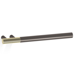 Полотенцедержатель Decor Walther Club 0855767, темный матовый металл/ золото матовое
