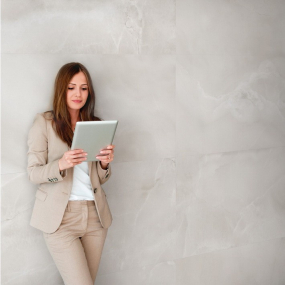 Керамогранит Imola The room 120х120 LP, Absolute White Onyx, 6,5 мм