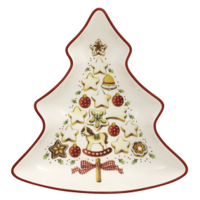 Салатник "Новогодняя елка" Winter Bakery Delight 17 см