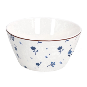 Салатник порционный Cottage 14 см, декор цветы