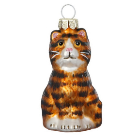 Елочная игрушка "Кот" 7 см