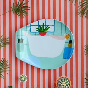 Блюдо фигурное by Yuxing Li декоративное 31,9х27,4 см