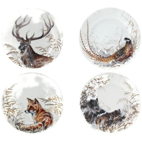 Набор тарелок салатных Sologne 23,2 см, 4 шт в ассортименте