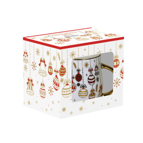 Кружка "Рождественские шары" 430 мл