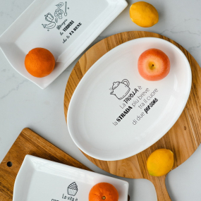 Блюдо овальное Kitchen Cool 38х26,5 см