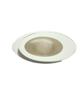 Ваза двойная "Цветущие ветки миндаля" 29 см, голубая