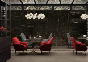 Керамогранит La Faenza Trex3 60х120 LP, Nero, 10 мм