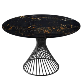 Стол Calligaris Vortex 120х120, Calacatta Black