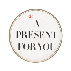 Блюдце Bitossi "A Present for You" La Tavola Scomposta 17 см
