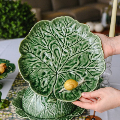 Блюдо "Лист с улиткой" Sardinheira 29 см