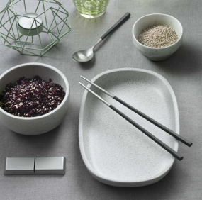 Набор столовых приборов Hive Black, 24 предмета