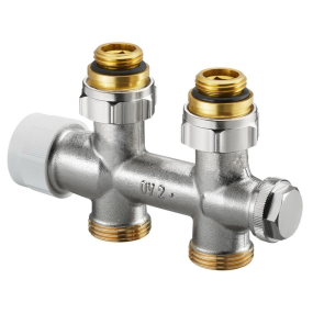Узел подключения Oventrop Multiblock T, 1/2 НГ x 3/4 НР, проходной