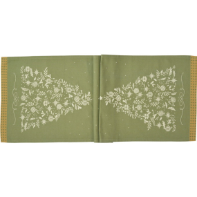 Скатерть-дорожка Chef Tree 47х150 см, зеленая