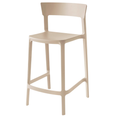 Стул полубарный Calligaris Skin CS1843, Matt Hemp