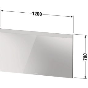 Зеркало с подсветкой Duravit Light and mirror 120х70 LM784800000
