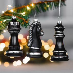 Новогодняя игрушка "Ладья" 10 см