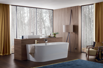 Ванна квариловая Villeroy & Boch Oberon 2.0 180х80, с панелью