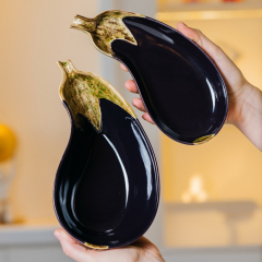Салатник "Баклажан" 26х14,5 см