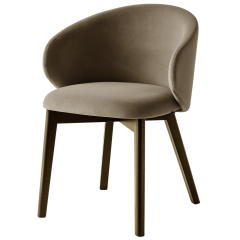 Стул Connubia Tuka CB2117, Taupe