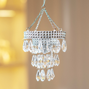 Елочная игрушка "Люстра" 9,5 см