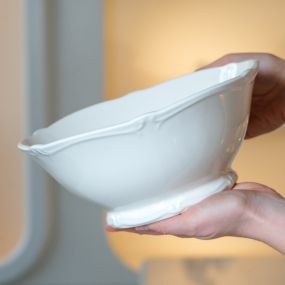 Салатник Rocaille Blanc 24,7 см