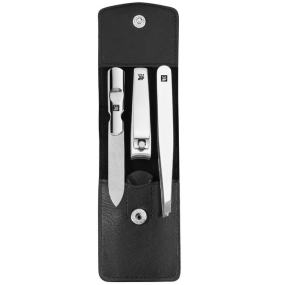 Набор маникюрный Inox Zwilling Beauty, 3 предмета, цвет черный