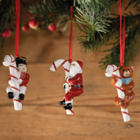 Набор елочных игрушек "Леденцы" 13х7см, 3 шт