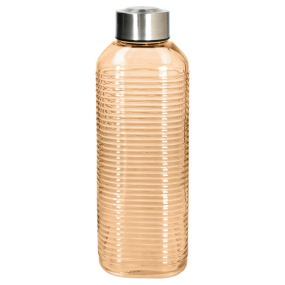 Бутылка для воды Glass Jus 1 л, янтарная