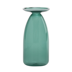 Ваза Un Fiore 13 см, зеленая