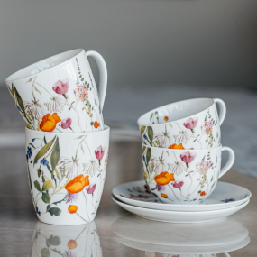 Набор кружек Atollo Flora 370 мл, 2 шт