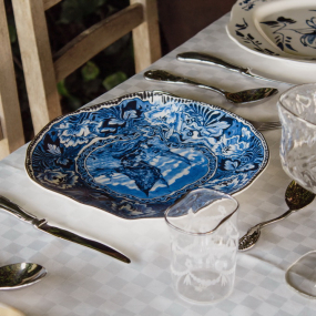 Тарелка столовая "Маастрихтский корабль" Classics on Acid 28 см