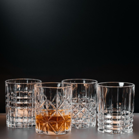 Набор бокалов для виски Highland 345 мл, 4 шт