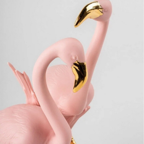Статуэтка "Розовые фламинго" 33х15х17 см
