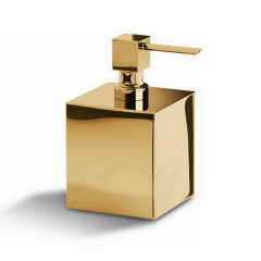 Дозатор для жидкого мыла Decor Walther Cube 0825020, золото