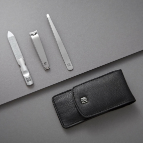 Набор маникюрный Inox Zwilling Beauty, 3 предмета, цвет черный