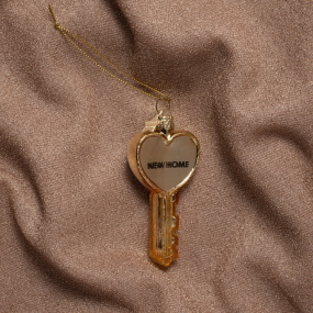 Елочная игрушка "Ключик золотой" 8,5 см