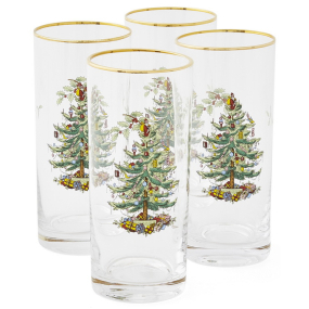 Набор бокалов лонгдринк Christmas Tree 420 мл, 4 шт