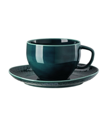 Блюдце для чашки для завтрака Junto Ocean Blue 18 см